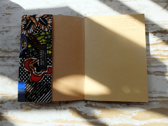 Protège carnet TAXAWAAY - Patchwork wax &amp; coton